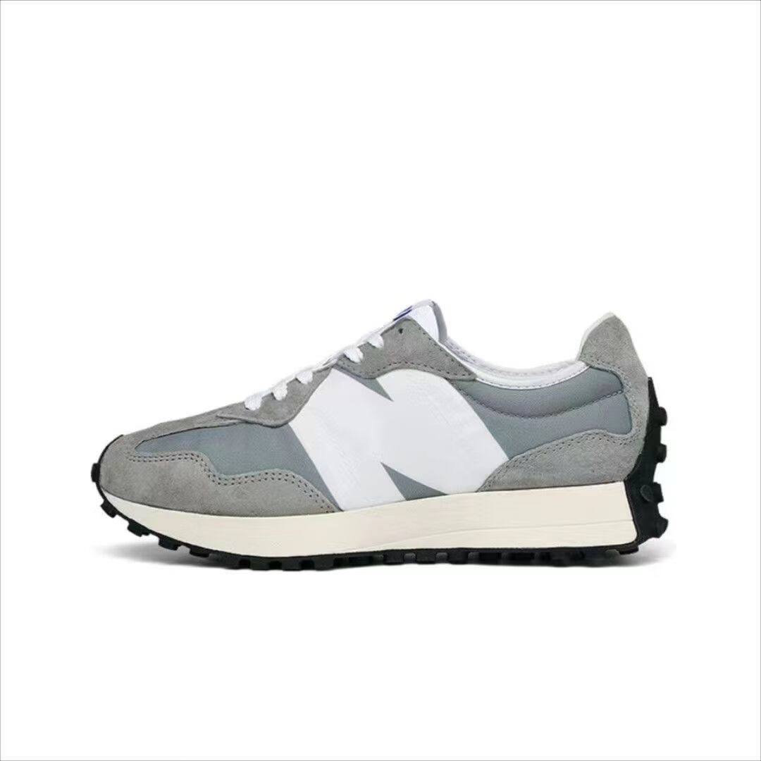 新百伦领跑n327复古跑步鞋元祖灰秋冬男女运动鞋海盐张子枫同款慢跑鞋