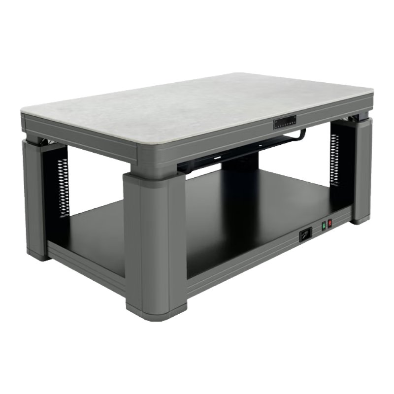 一均牌電暖桌新年新款取暖桌電暖爐升降茶幾電烤桌烤火桌茶幾烤火爐電熱桌電爐桌家用取暖烹飪餐桌茶幾桌 C15納斯里灰平移聲控磁爐25款 150*80CM