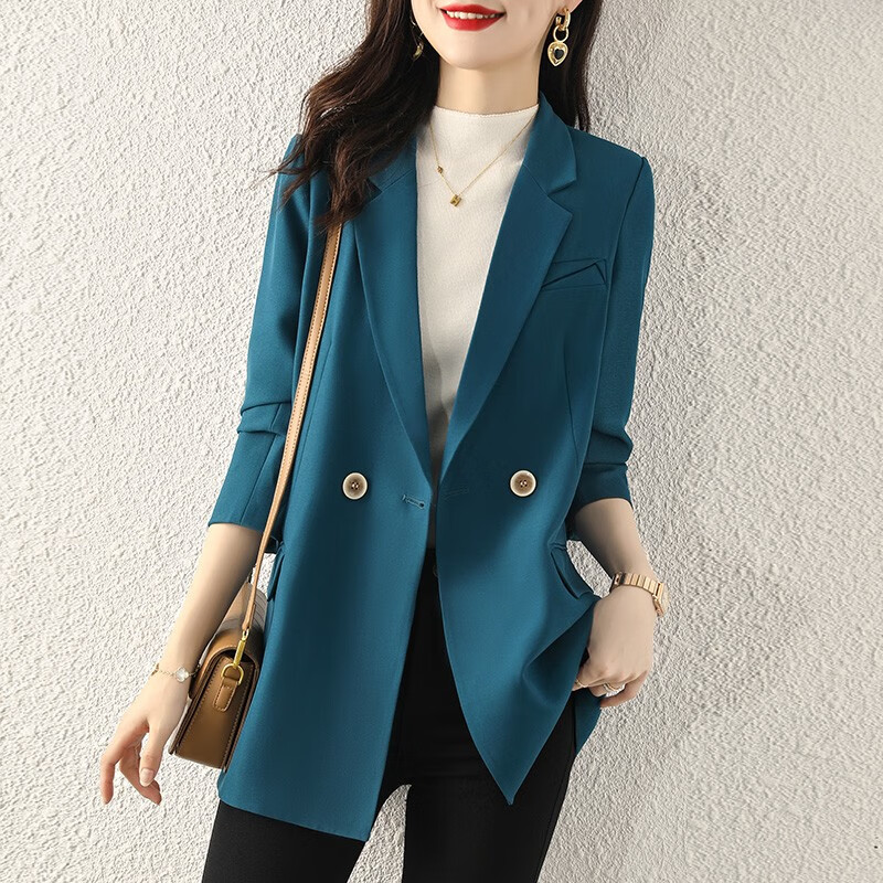 butao潮牌女装小西装外套女新款春秋季韩版休闲时尚职业通勤西服上衣