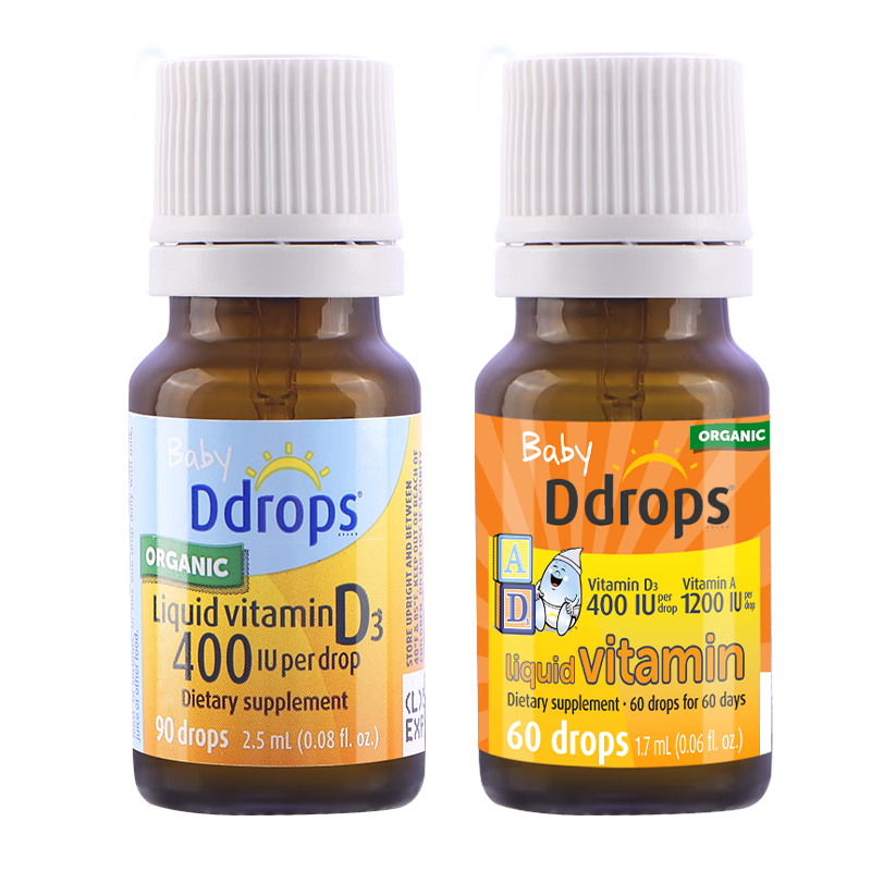 Ddrops��׿˼ Ӥ��AD�μ� ά����D3������ 0-1�� ������VD3 1ƿ AD+D3��ϣ���96/ƿ����ʵ��192Ԫ