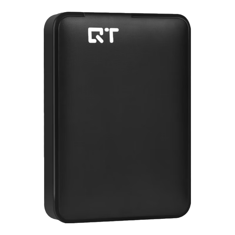 超能狗高性价比大容量移动硬盘2.5英寸便携式无需电源供电5TB USB3.0 QT防震系列2TB 黑色5TB