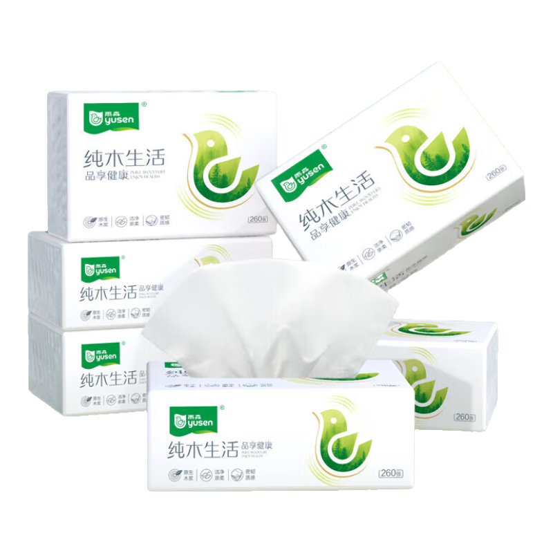 ��ɭ ��ľ�����ֽ 5��Ӻ� 260��*5�� 170*146mm 6.98Ԫ