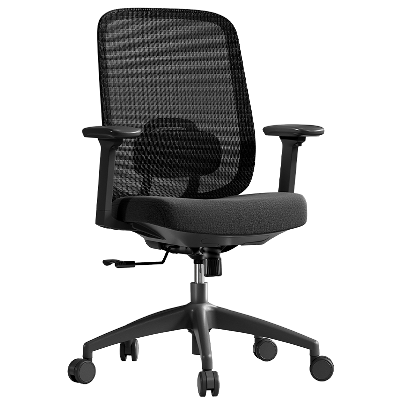 椅品匯人體工學(xué)椅子護(hù)腰電腦椅書房家用舒適久坐電競(jìng)椅高端辦公室座椅 銀翼灰-無頭枕-無擱腳-尼龍腳-3級(jí)桿