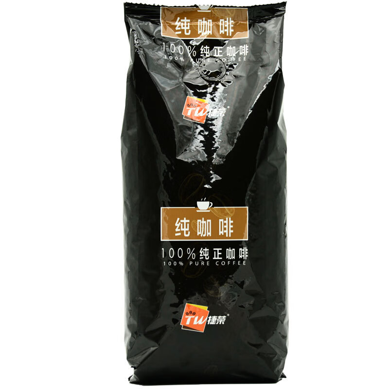 捷荣捷荣金宝风味咖啡豆500g香醇意式咖啡深度烘焙花式咖啡豆 500包