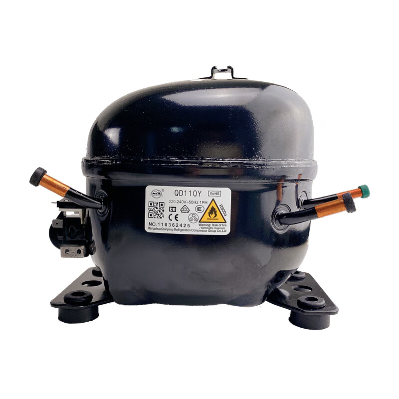 qd65yqd153y万胜冰箱压缩机冰箱东贝冰柜压缩机 d65cy1(制冷量100w)