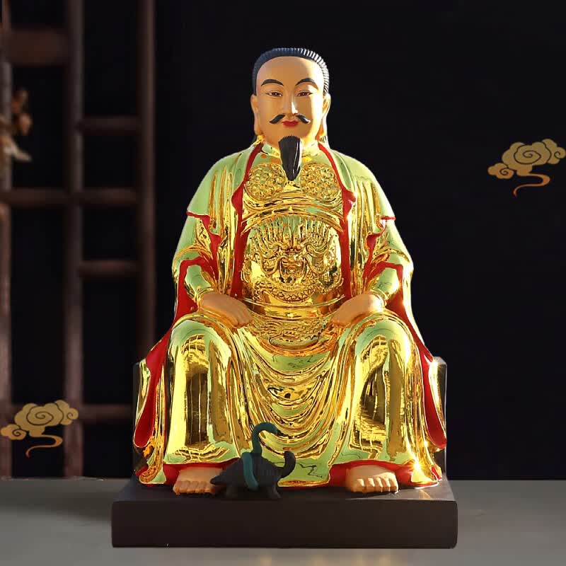 玄天武大帝祖师爷像树脂神像玄天上帝九天荡魔天尊摆件无量祖师 16