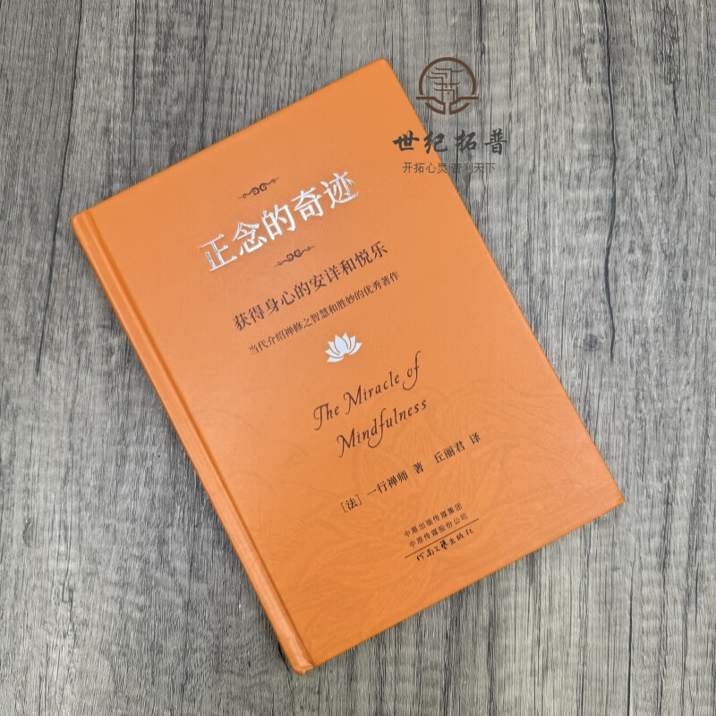包邮正版 新版正念的奇迹 与自己和解 和繁重的工作一起修行 一行禅师