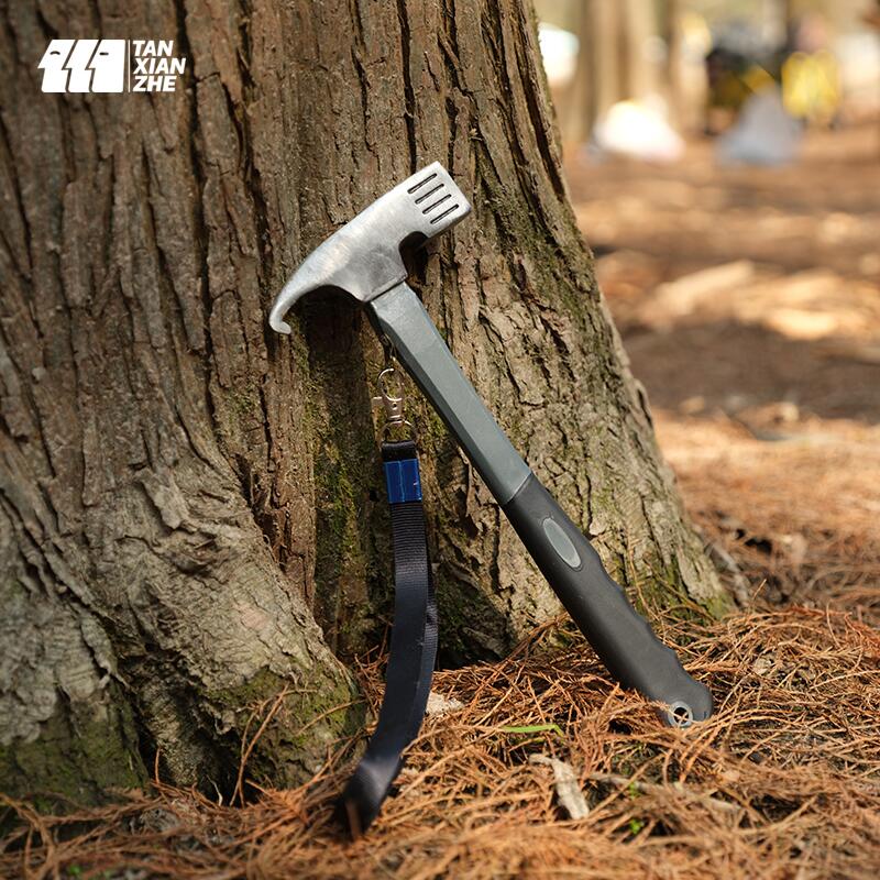 探险者tan xian zhe地钉锤户外露营装备多功能帐篷锤子轻便天幕营地捶