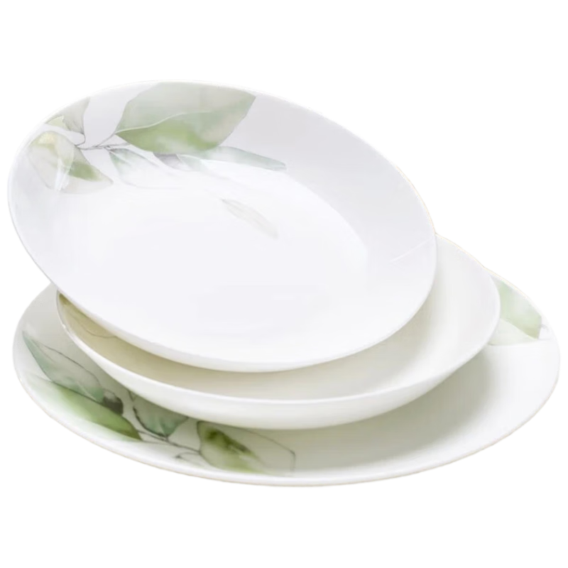 萬(wàn)享景德鎮(zhèn)餐具整套碗碟套裝家用碗具碗筷碗盤喬遷之喜送禮春之意74頭