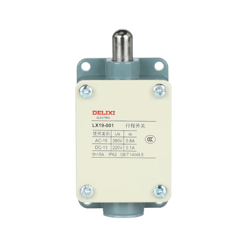德力西电气 行程开关 限位开关 lx19-001 直动式自复位开关