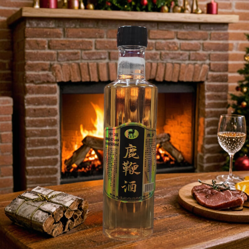 泉鹿堂鹿鞭人参酒鹿茸血酒鹿血酒 梅花鹿补酒药酒送长辈领导礼物礼品 鹿鞭酒42度 500ml*10瓶 梅花鹿鹿鞭，鹿茸血，高粱酒