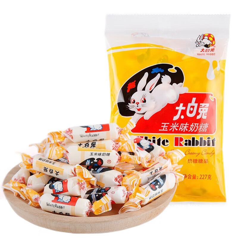 冠生园大白兔【玉米味】227g奶糖