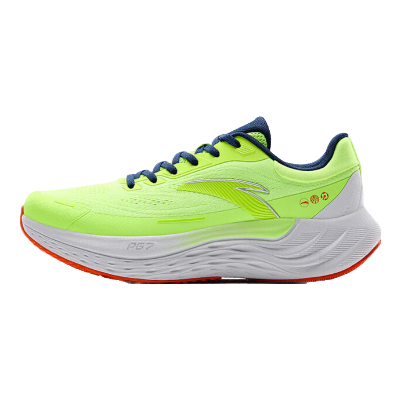 安踏PG7丨旅步丨缓震慢跑鞋男鞋舒适运动鞋经典黑色旅游休闲鞋