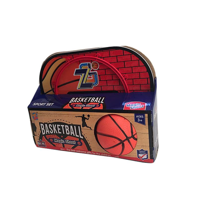欧曼玫儿童篮球板 吸板篮球板 电商篮球板 吸盘篮球框 浴室室内玩具 礼盒装小款
