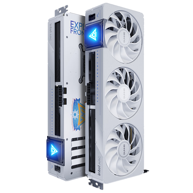 ��� Ӣ�ض�Intel Arc A770 A750 OC GDDR6��Ƶ��̨ʽװ�����Ը߶������Ƶ��������羺������Ϸ�Կ� B580 12G Photon��ɫ