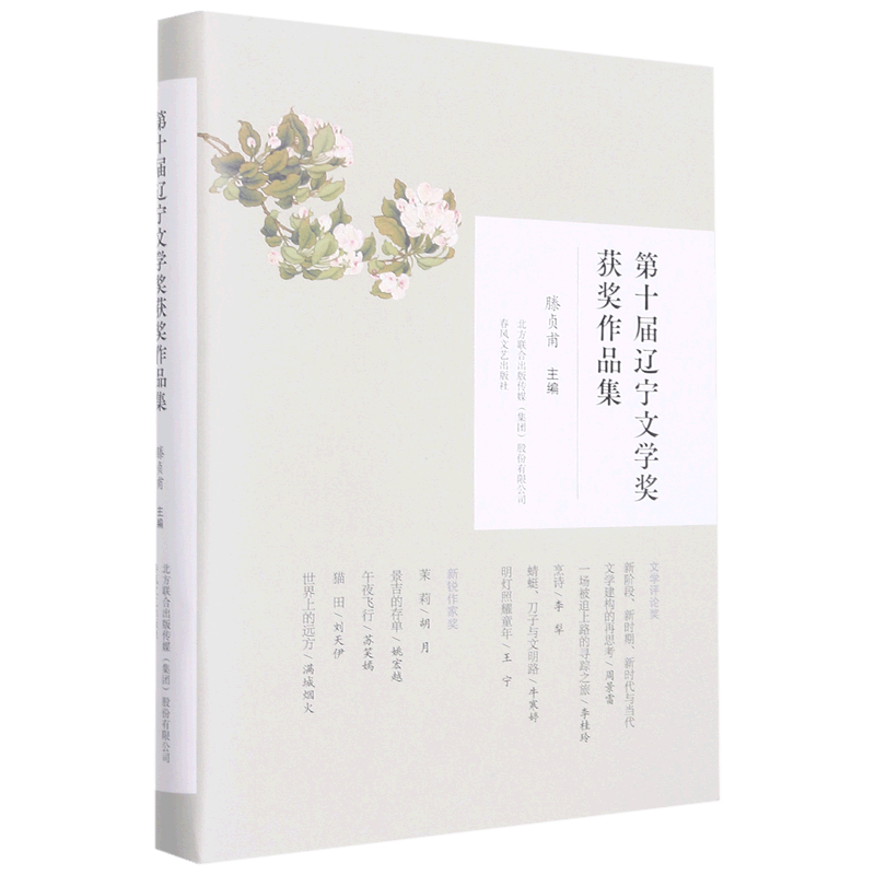 新华书店正版 第十届辽宁文学奖获奖作品集 中国文学作品集