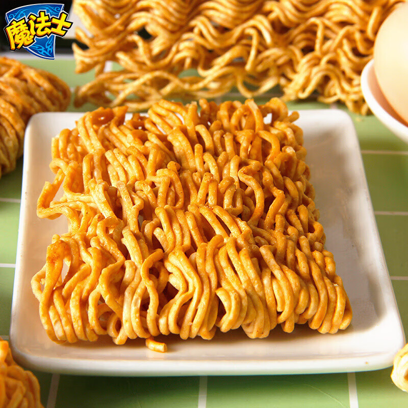 统一小浣熊干脆面48包掌心脆方便面网红8090怀旧零食 小浣熊干脆面香辣蟹35g*30包