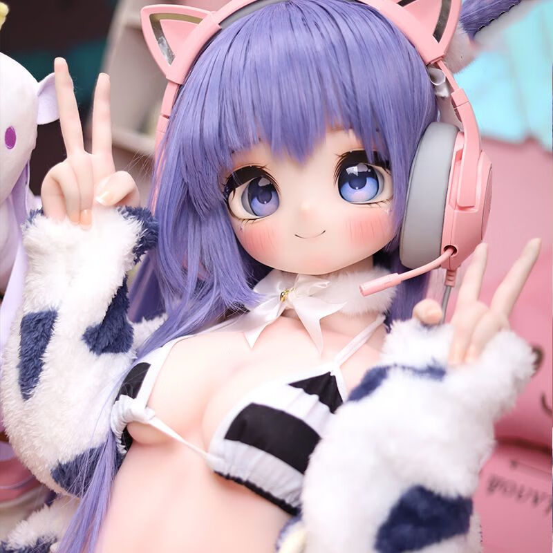 可啪手办小型【新品】二次元动漫硅胶实体娃娃带骨架身体成品可插入