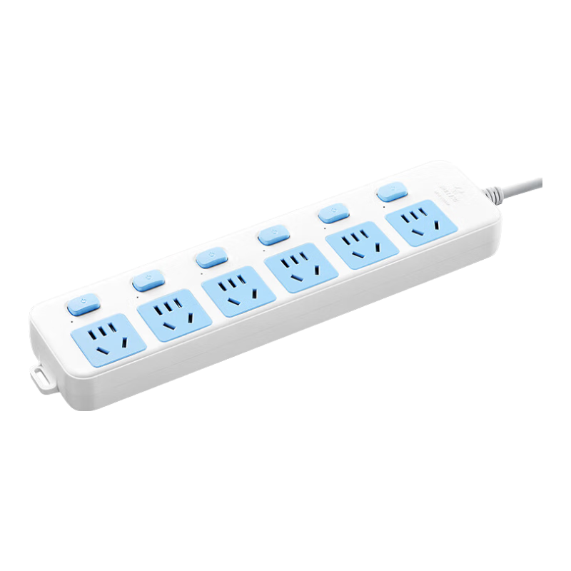 公牛（BULL）插座/插线板/插排/排插/接线板/拖线板 6位分控全长3米 GN-317