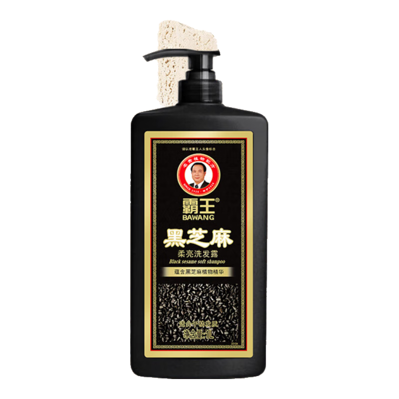 再降价  微信小程序：霸王黑芝麻洗发水1000mL  