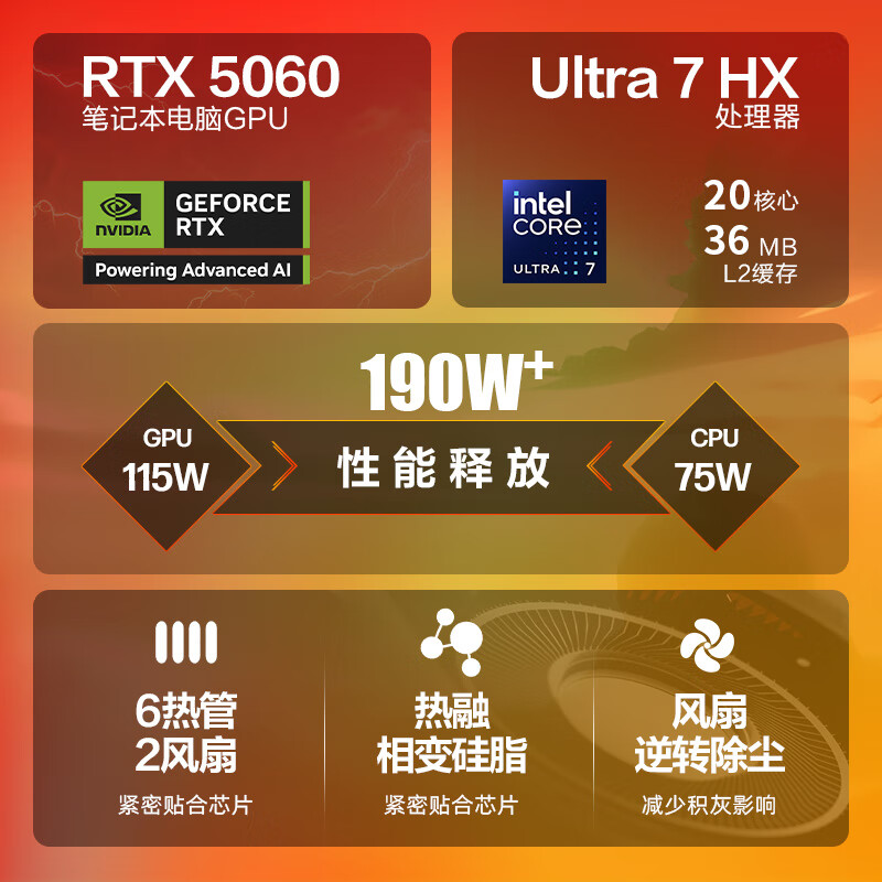 惠普（HP）OMEN暗影精灵11 2025新品满血畅玩黑悟空赛博朋克高性能游戏笔记本电脑 MAX U7-255HX【5060】2.5K 【升级】32G高速内存 2T高速固态