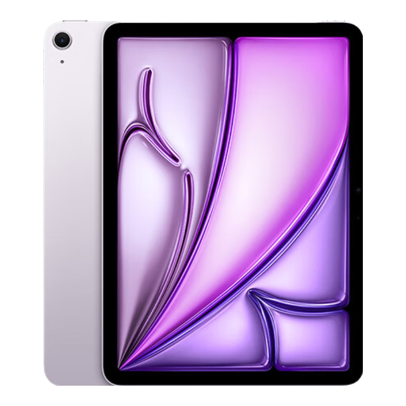 Apple/苹果 iPad Air 11英寸 M2芯片 2024年新款平板电脑(Air6/256G WLAN版/MUWK3CH/A)紫色