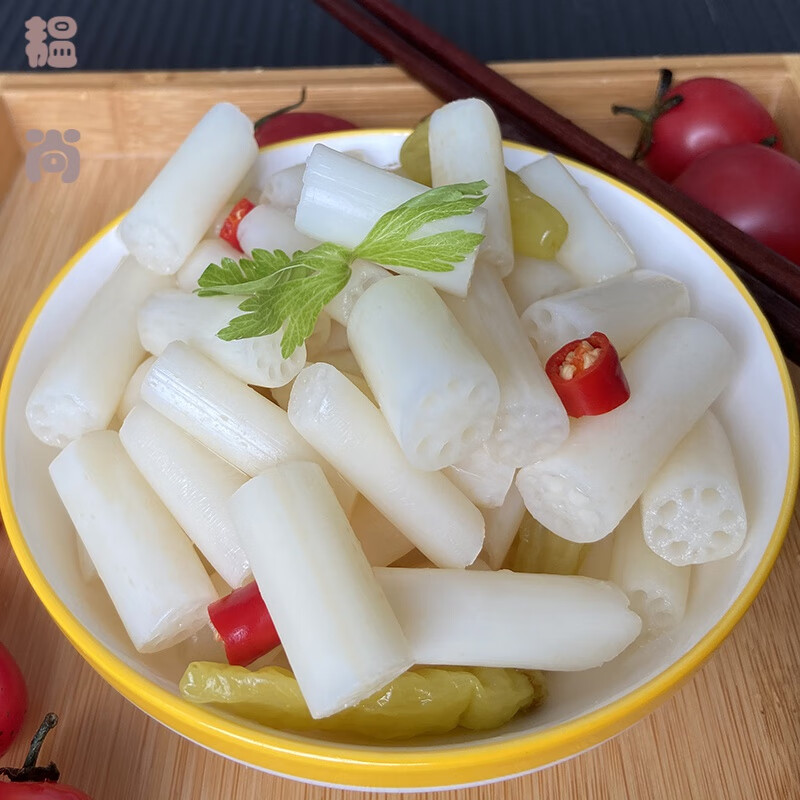 维霆湖北特产即食泡椒藕带酸辣藕尖新鲜莲藕尖下饭菜凉菜泡菜咸菜400g