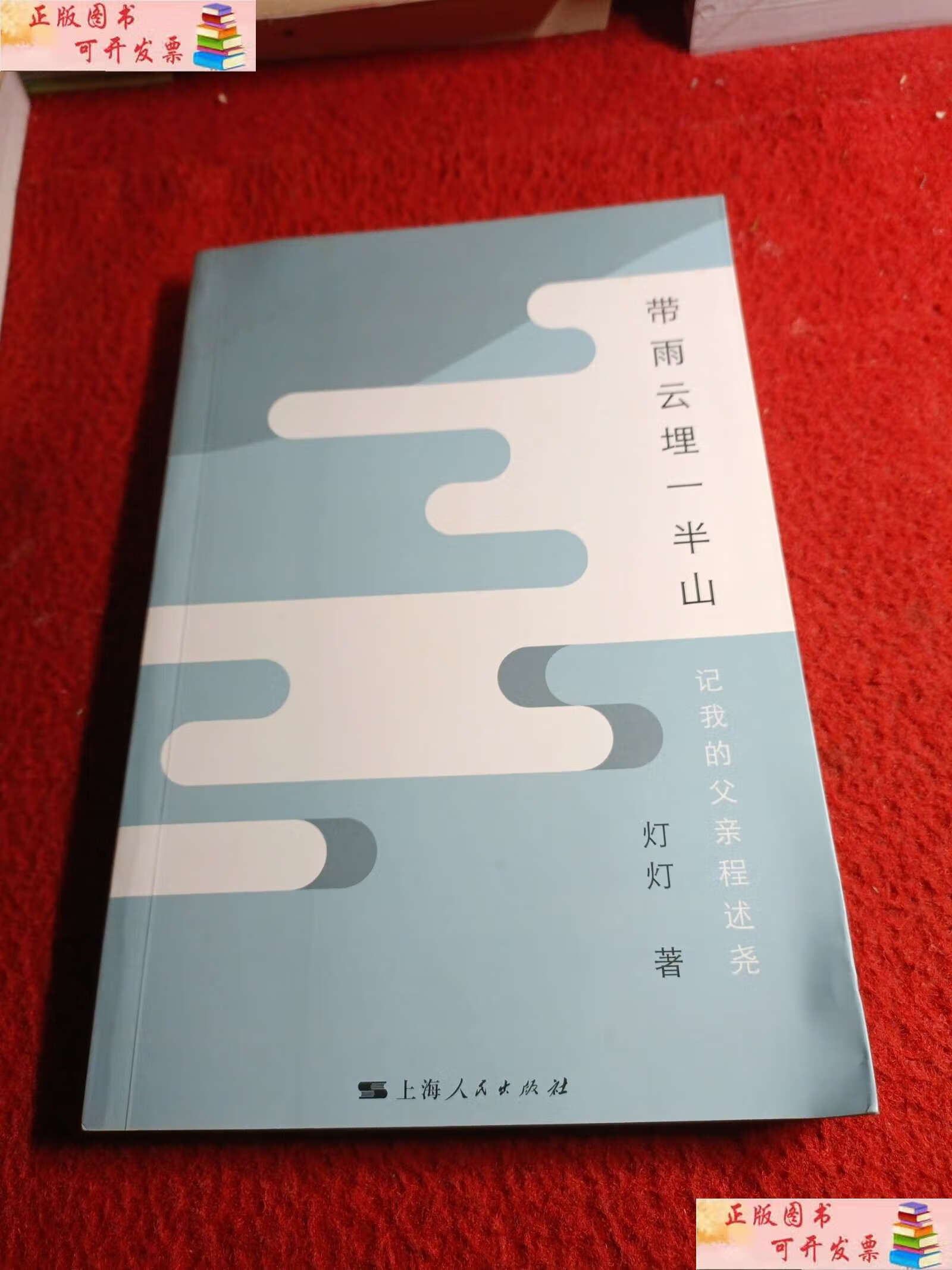 【二手9成新】带雨云埋一半山:记我的父亲程述尧 /灯灯 上海人民