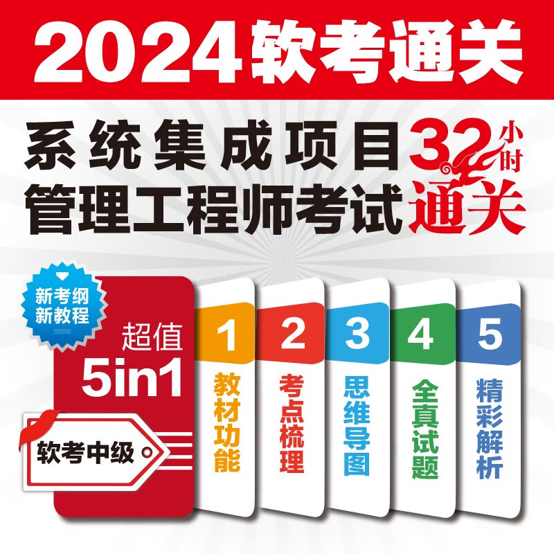 软考配套辅导系统集成项目管理工程师考试32小时通关详情图