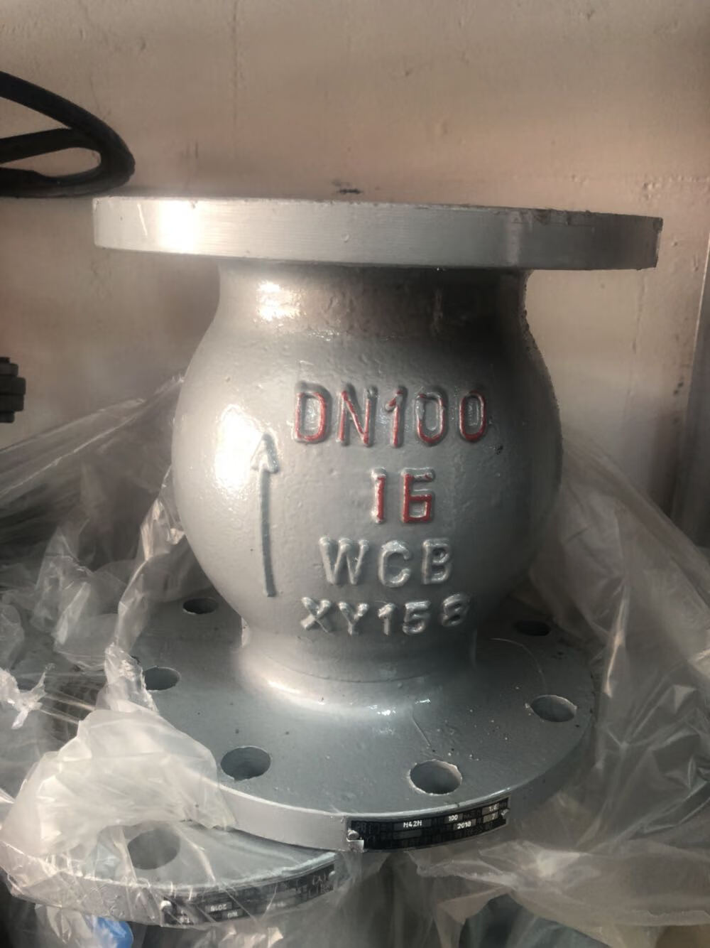 久聚和铸钢立式消声止回阀h42h-16c直通加长止回阀25/32/40/50/100