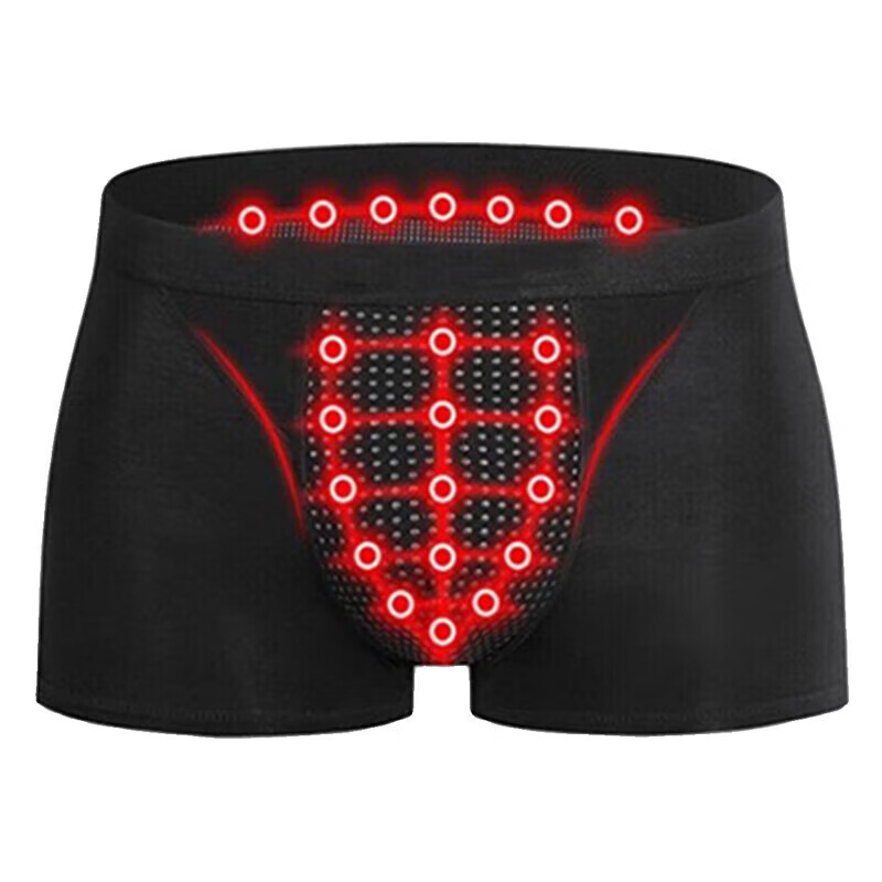 恒源祥英国卫裤男士内裤秋冬磁石内裤防阴蓑潮湿四角能透气生理生理保健 正品店旗舰烈焰红 【一穿激增】 1条 XL 【建议100-120斤】