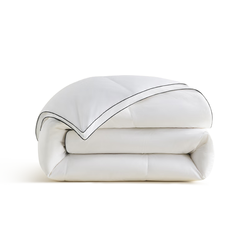 康爾馨【希爾頓白鵝絨被】 五星級(jí)酒店120支保暖蓬松95羽絨被芯 白色 【冬被】希爾頓120支專利鎖溫款 220cm*240cm