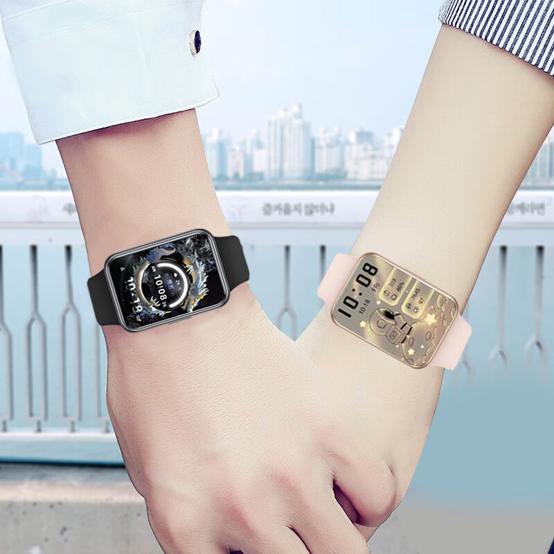 ��Ϊ��HUAWEI����Ů������ʵ������ֱ�Watch Fit 2�˶����ܵ绰�ֱ�����ͨ��NFCŮʿ����˯����Ӿ����Ѫ����� ��Ӱ��+ӣ��� �������ֱ���