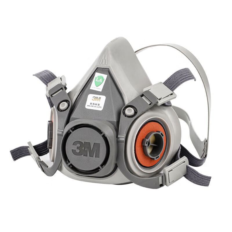 亚弗3m6200防毒面具口罩喷漆防化工气体工业粉尘农药呼吸防护面罩620e