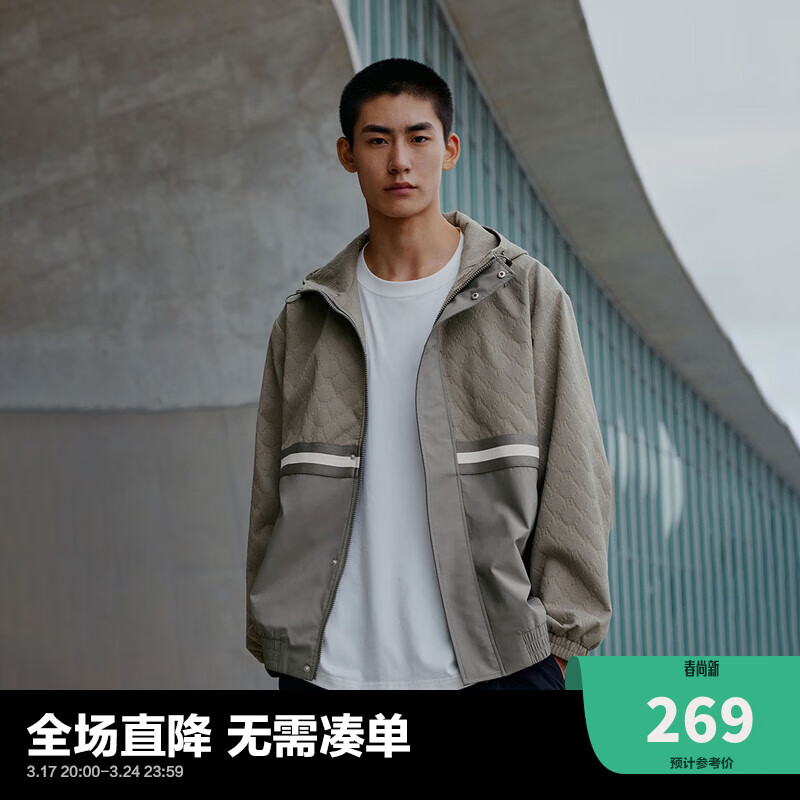 热销户外日系复古潮流上衣连帽工装外套夹克情侣男女同款