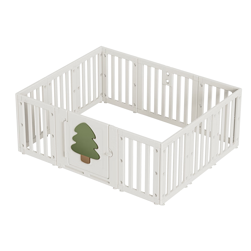 英氏（YEEHOO）婴儿围栏爬爬垫地上室内宝宝防护栏游乐园爬行垫