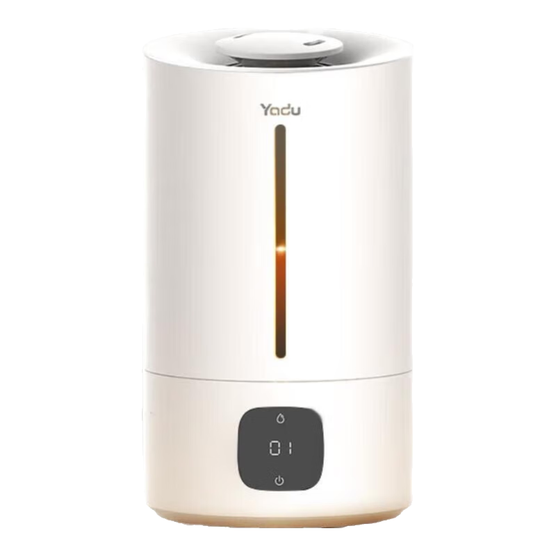 亞都加濕器 家用臥室大霧量 辦公室桌面宿舍空調房靜音除菌 大容量客廳空氣加濕機孕婦嬰兒房 小海浪 V5S【觸屏控制】 400mL/h 5L水箱