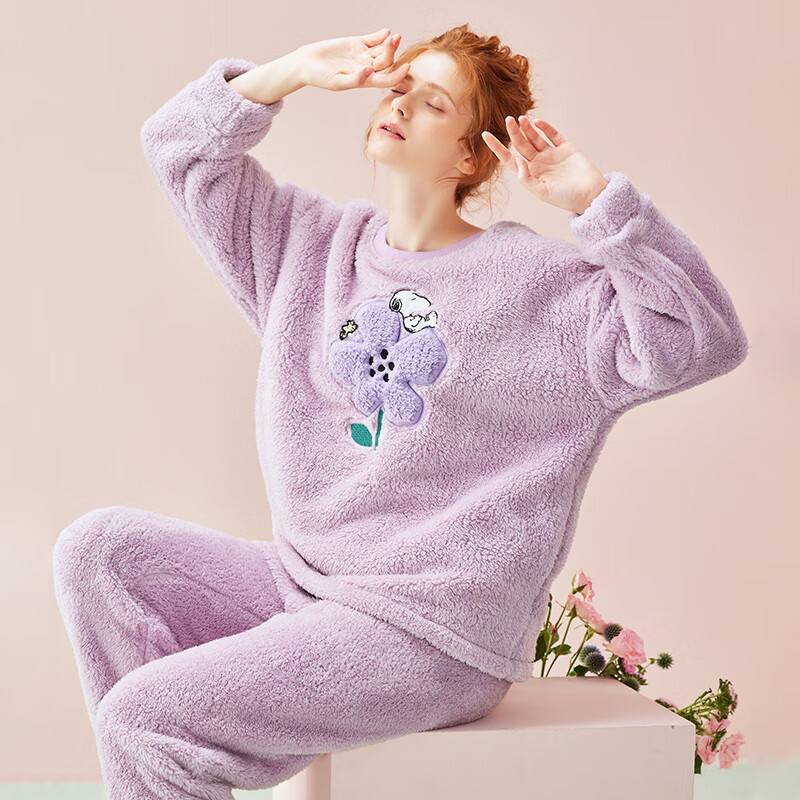 ������ manza ʷŬ��ϵ��˯��Ůʿ����Բ�챣ů�˶����¼Ҿӷ���װ ������ XXL 59.5Ԫ(����ȯ)