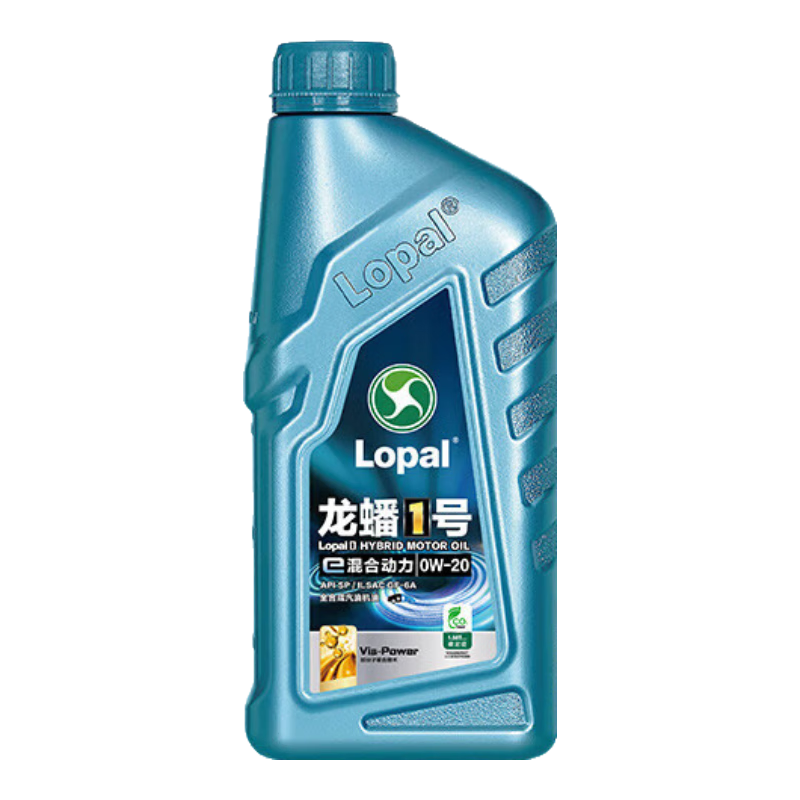 龍?bào)?號(hào) 混合動(dòng)力 全合成機(jī)油 汽機(jī)油 0W-20 SP/GF-6A 1L 適用燃油車(chē)