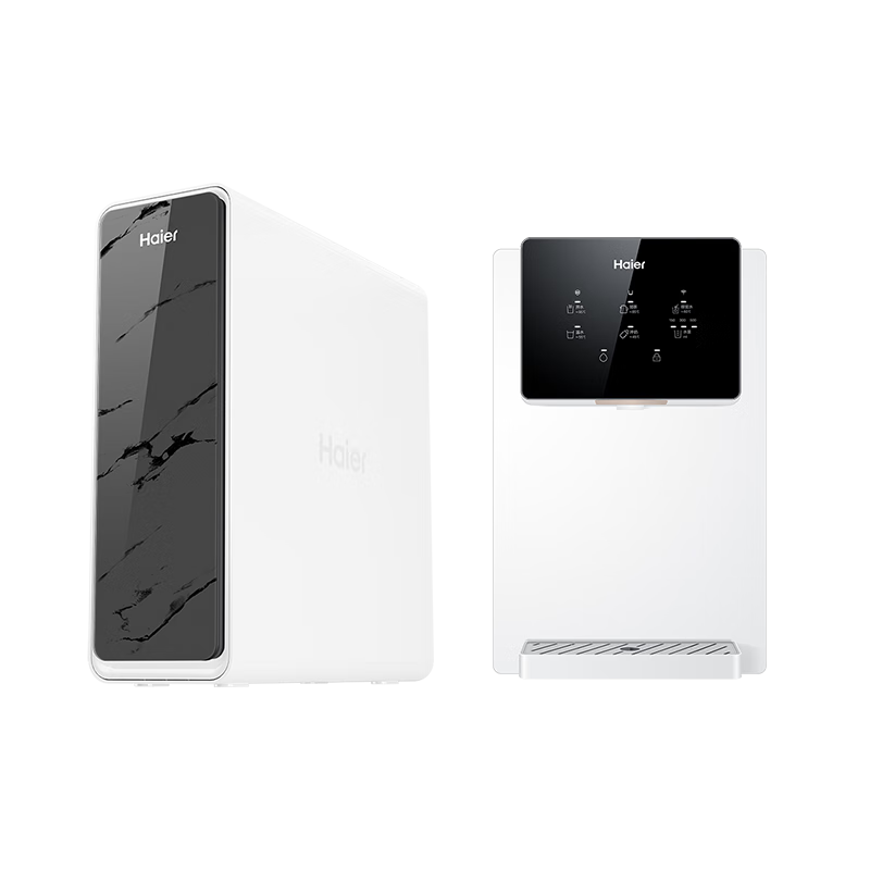 ������Haier����ˮ������˫��ˮ�ʻ�ˮPro1200Gֱ��ˮ�������Ҳ���20%��6�곤ЧRO����͸����ר�þ�ˮ�������� ����ˮ+���߻�2���ס��ʻ�ˮ1200G+����ڹ��߻� 1942.2Ԫ