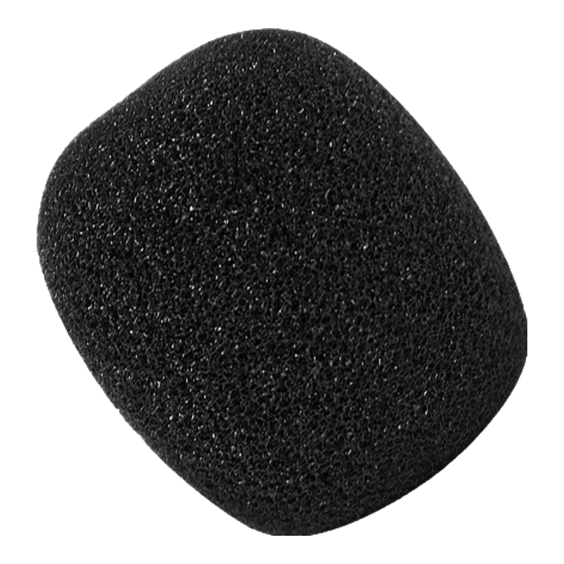 索愛(ài)（soaiy）小蜂蜜頭戴式麥克風(fēng)擴音器話(huà)筒咪罩海綿保護套耳麥領(lǐng)夾麥電腦麥通用防風(fēng)防噪防護套SA-M13 5個(gè)裝