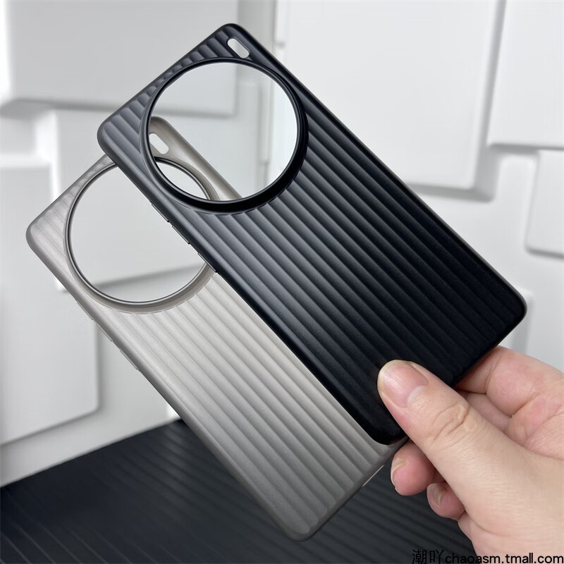 适用vivoX100S瓦楞手机壳X100Pro超薄磨砂PP透明FindX7Ultra斜纹 极简超薄PP壳【磨砂透白】-1个装 OPPOFindX7