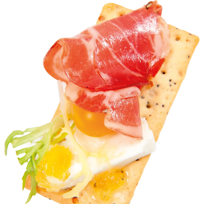 FRATELLI BERETTA塞拉諾西班牙火腿切片 獨立包裝 開袋即食西式火腿零食  塞拉諾火腿切片250g*1