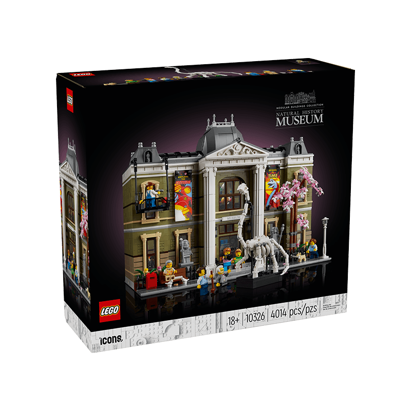 乐高lego积木 icons 10326自然历史博物馆新品男女孩玩具生日礼物