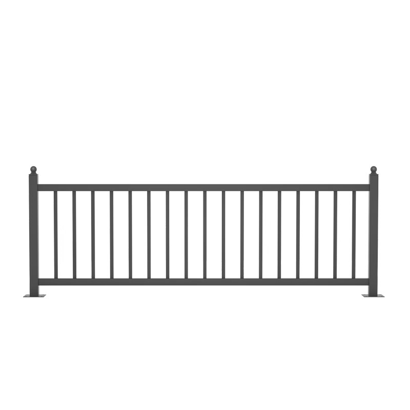 山头林村定制道路护栏 锌钢护栏人行道防撞隔离栏交通设施围栏户外