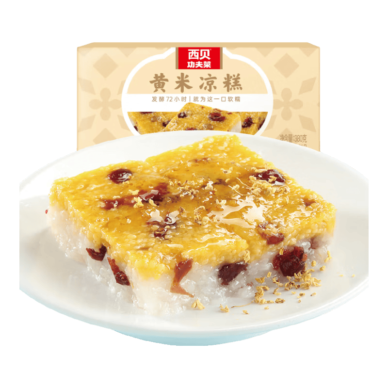 西贝莜面村 黄米凉糕 340g