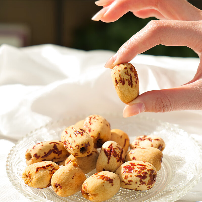 疆果乐新疆喀什骏枣 若羌灰枣去核补气血红枣 孕妇营养零食休闲食品 去皮去核枣160g