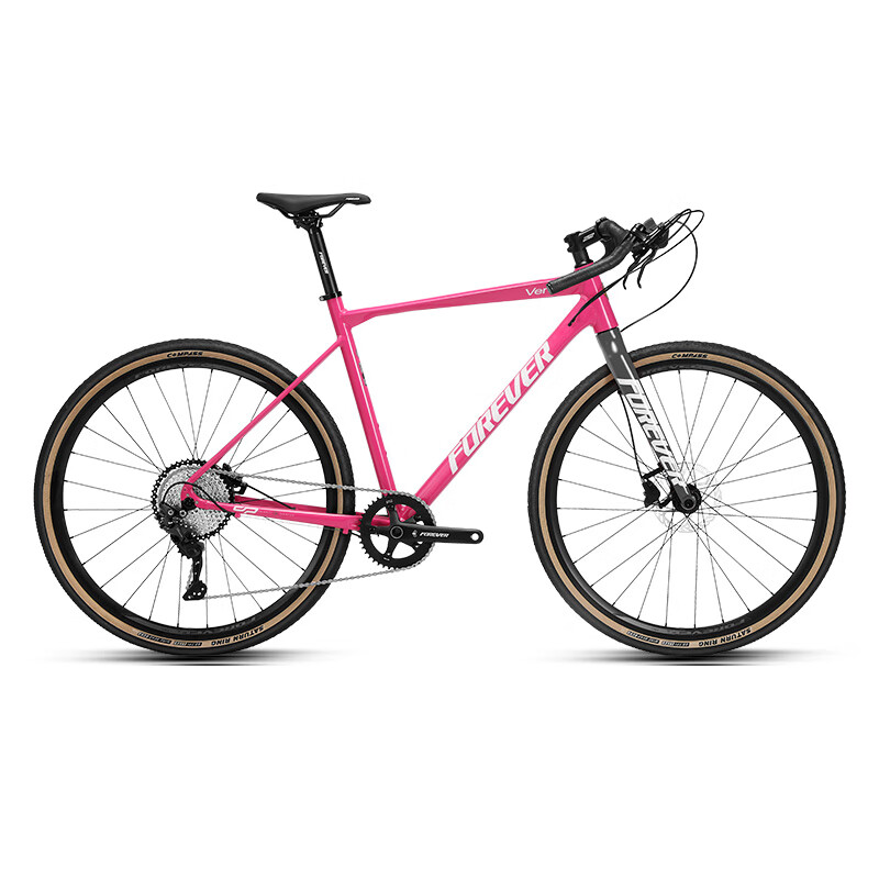 永久(forever)上海1*10速弯把砂砾公路自行车禧玛诺变速轻油碟刹700c