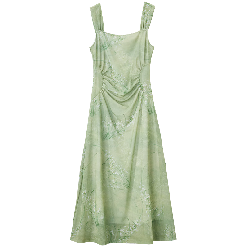 ��Ӱ������������ȹŮ2024�ļ��¿�������������ӡ������ɳ̲ȹ ����Q842481 S