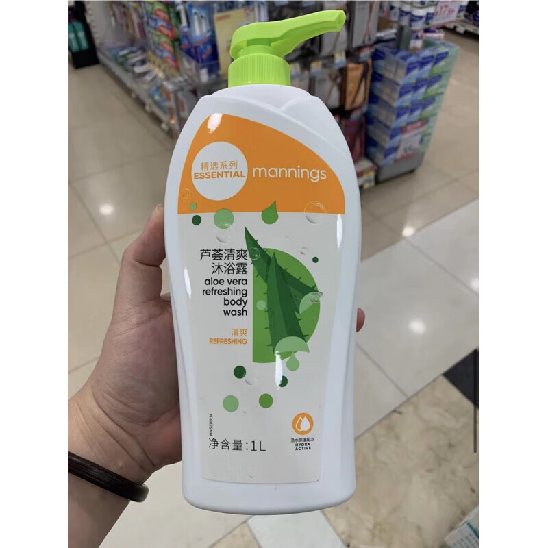 万宁（mannings）万宁mannings牛奶柔滑沐浴乳1L香薰沐浴橄榄保湿 1 薰衣草